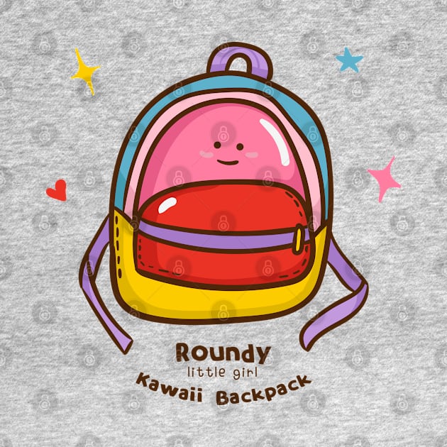 Kawaii Backpack by Ginkchatart